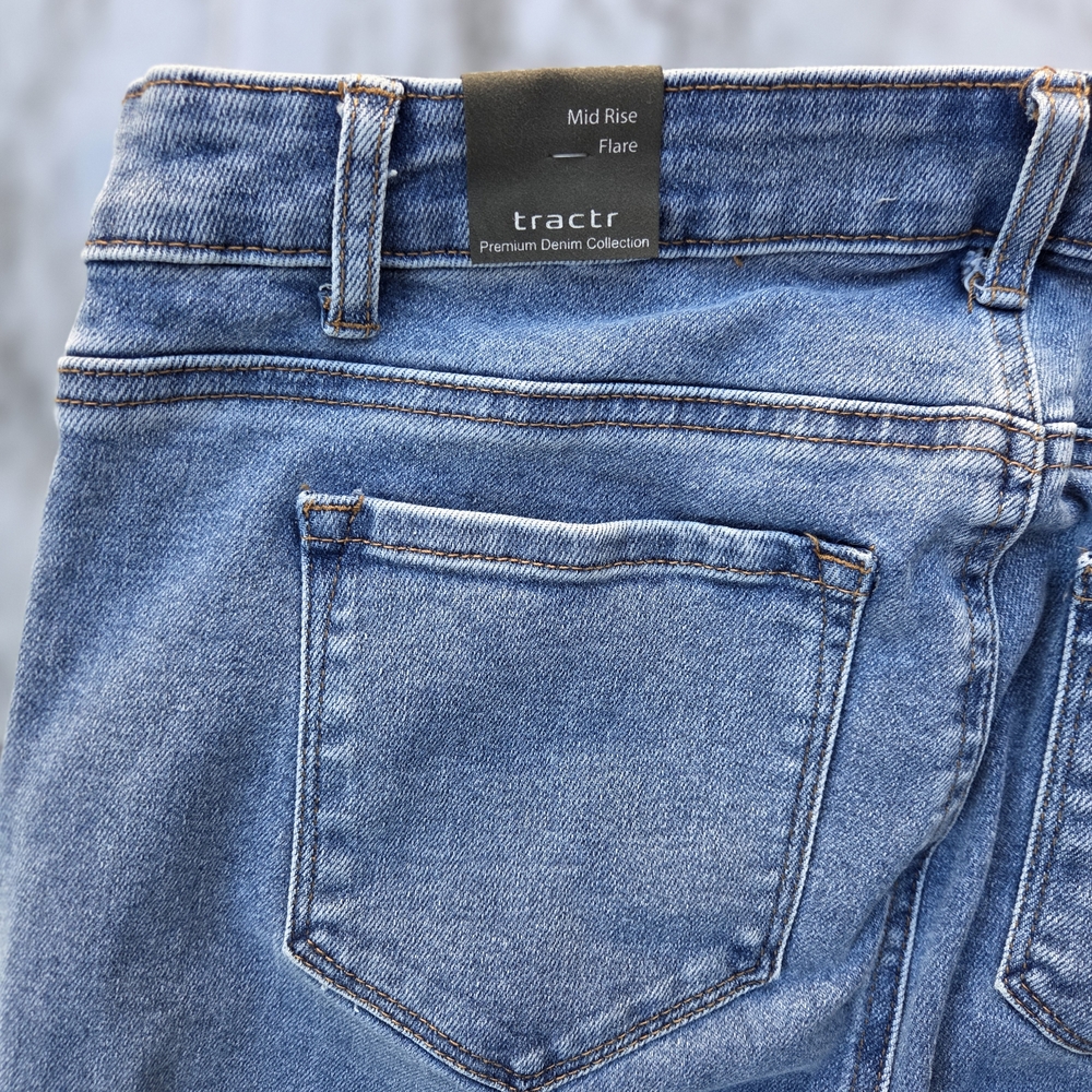 Tractr Light Blue Flare Jeans - Picture 11 of 14